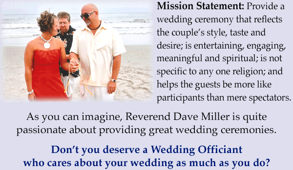 Wedding Ceremony Officiating